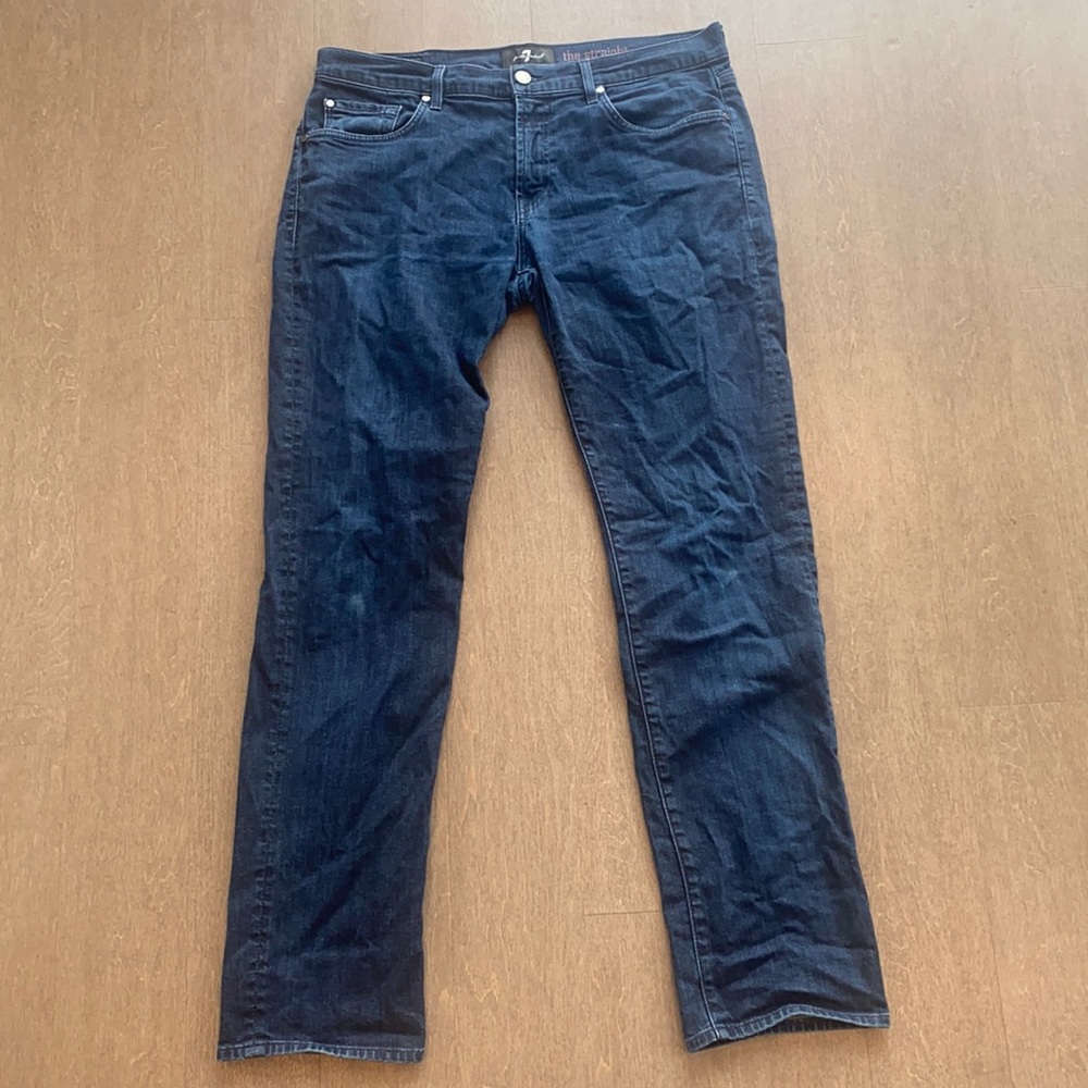 Men’s 7 For All Mankind “The Straight” Jeans in Size 36